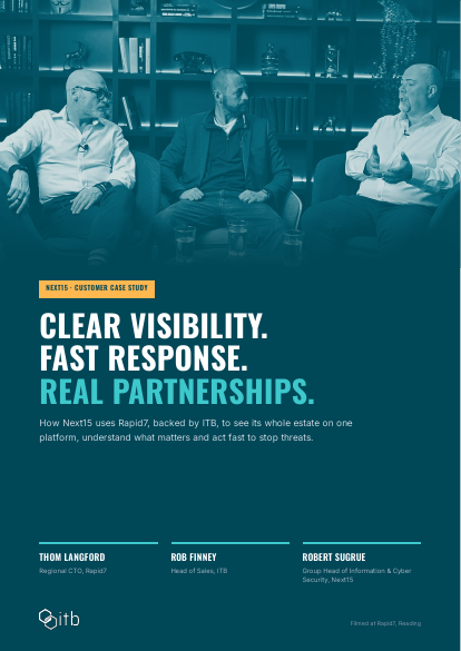 Cover of the Next15 case study PDF